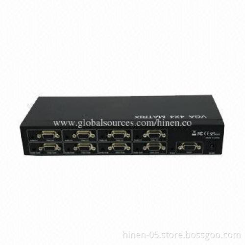 VGA Switch Splitter, Supports Highest Video Resolution 1920x1200, 1080p at 60Hz